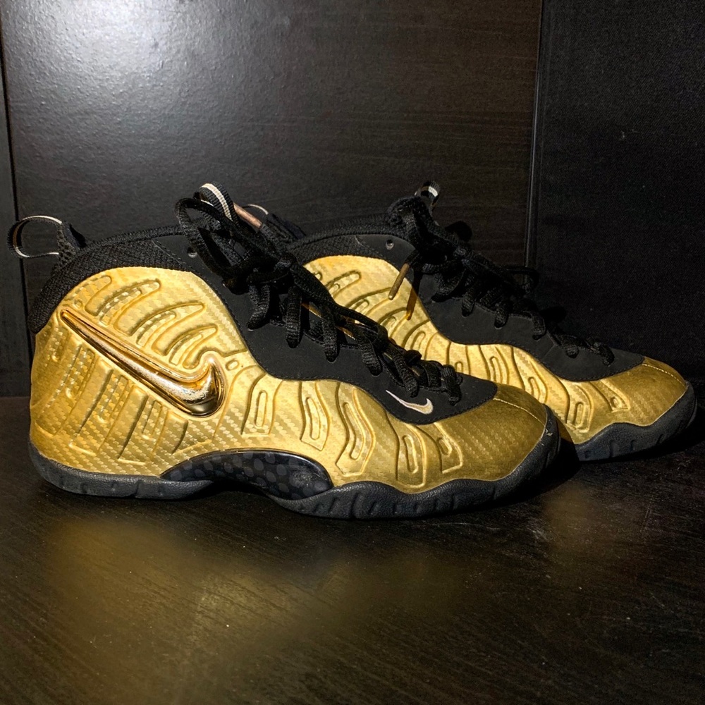 Nike Foamposites (gold)